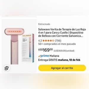 SOLAWEVE Portable Pink Phone Charger with USB Cable